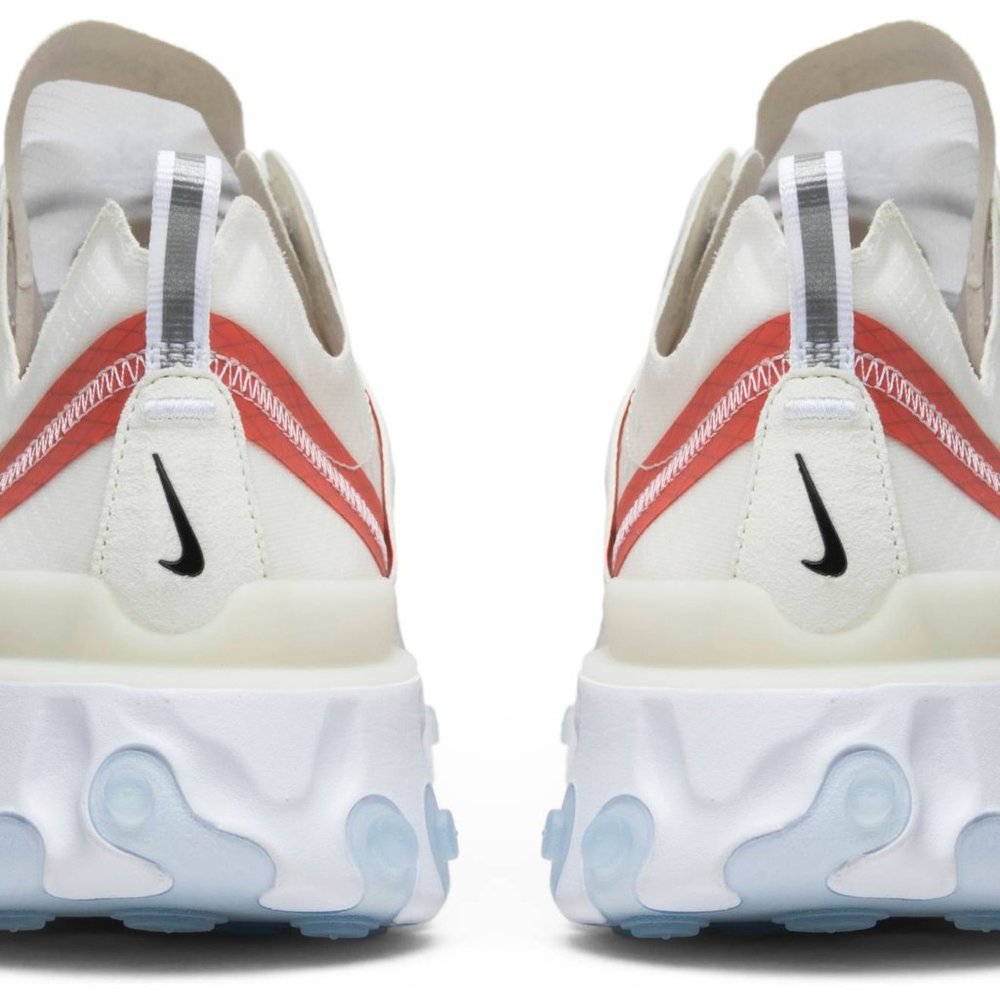 Nike React Element 87 Sail Light Bone B Grade Sz6 - image 2